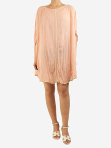 Peach short kaftan - One size Beachwear Ambas 