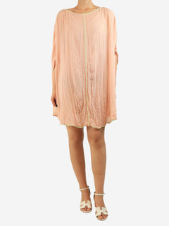 Peach short kaftan - One size Beachwear Ambas 