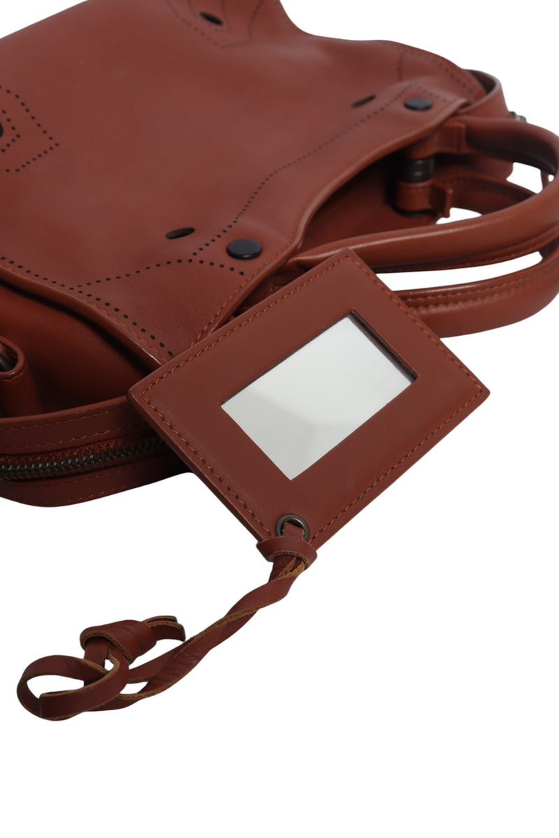 Brown mini City bag