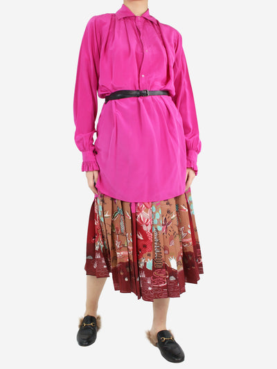 Pink silk tunic - size UK 8 Tops Ralph Lauren 