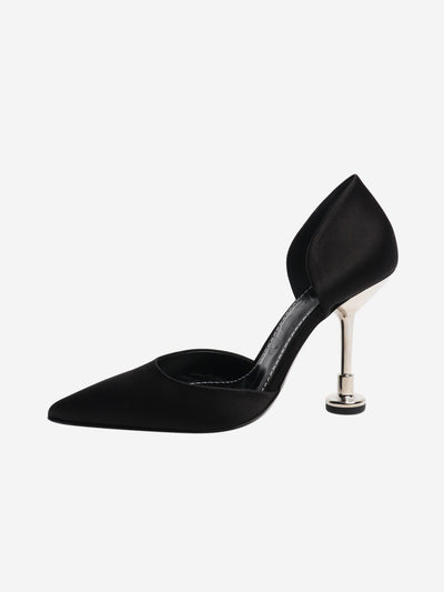 Black satin heels - size EU 39 Heels Staud 