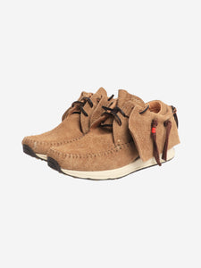 Visvim Visvim Brown suede trainers - size EU 41
