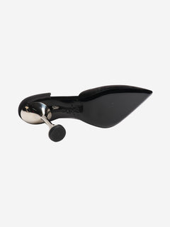Black satin heels - size EU 39 Heels Staud 