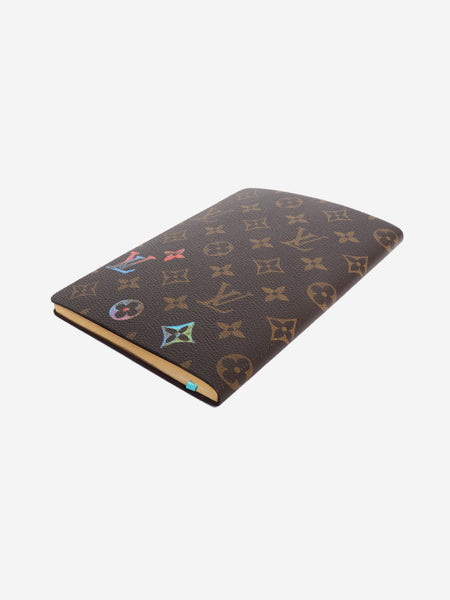Brown Monogram A5 lined notebook alternate image