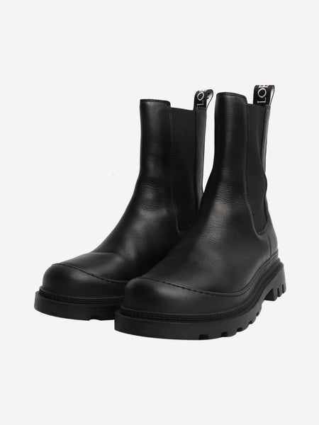 Black leather chelsea boots - size EU 37 (UK 4) alternate image