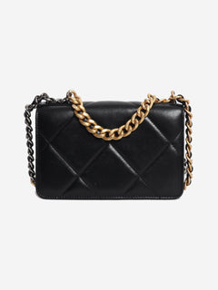 Black 19 Turnlock Wallet on Chain Cross-body bags Chanel 