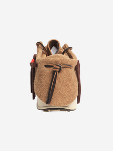 Visvim Visvim Brown suede trainers - size EU 41