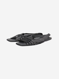Black Meera slingback sandals - size EU 40 Flat Sandals The Row 