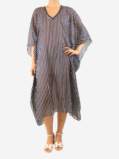 Navy striped cover-up - size M Beachwear Max Mara Leisure 