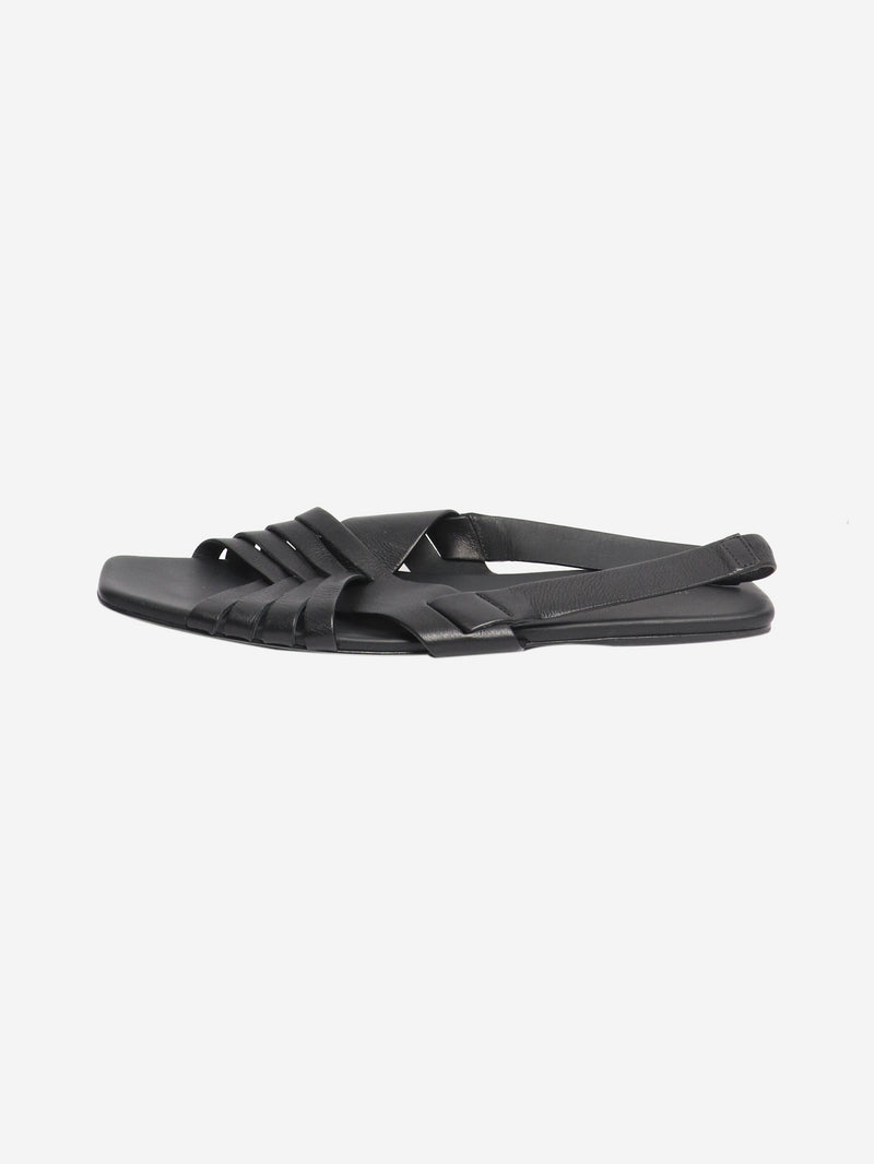 Black Meera slingback sandals - size EU 40 Flat Sandals The Row 