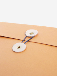 Brown Monogram A5 lined notebook