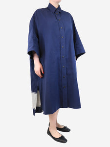 Joseph Navy blue shirt dress - S/M