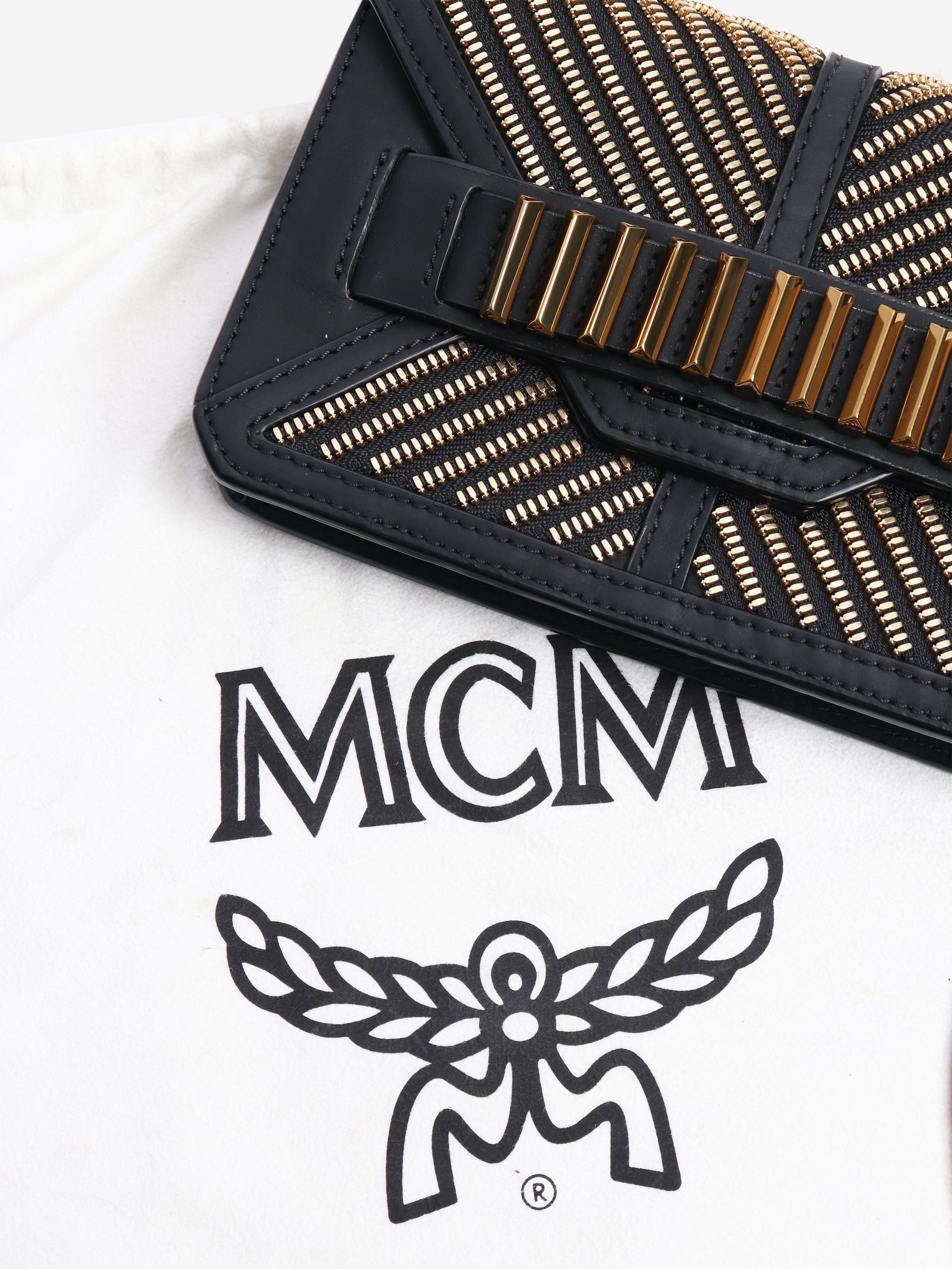 Black zip detail cross-body bag Cross-body bags MCM 