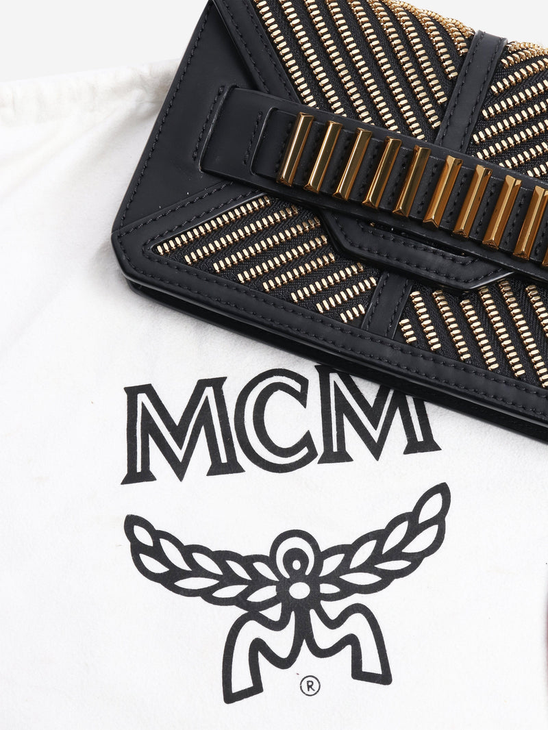 Black zip detail cross-body bag Cross-body bags MCM 