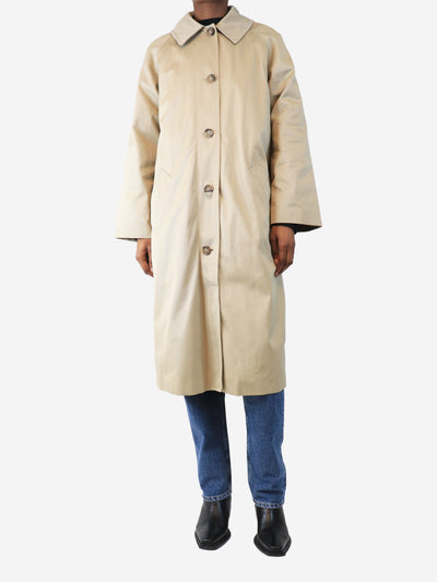 Neutral Clyde trench coat - size UK 8 Coats & Jackets Sezane 