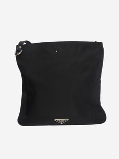 Black nylon patchwork cross body bag Cross-body Bags Prada 
