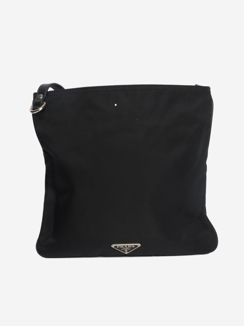 Black nylon patchwork cross body bag Cross-body Bags Prada 