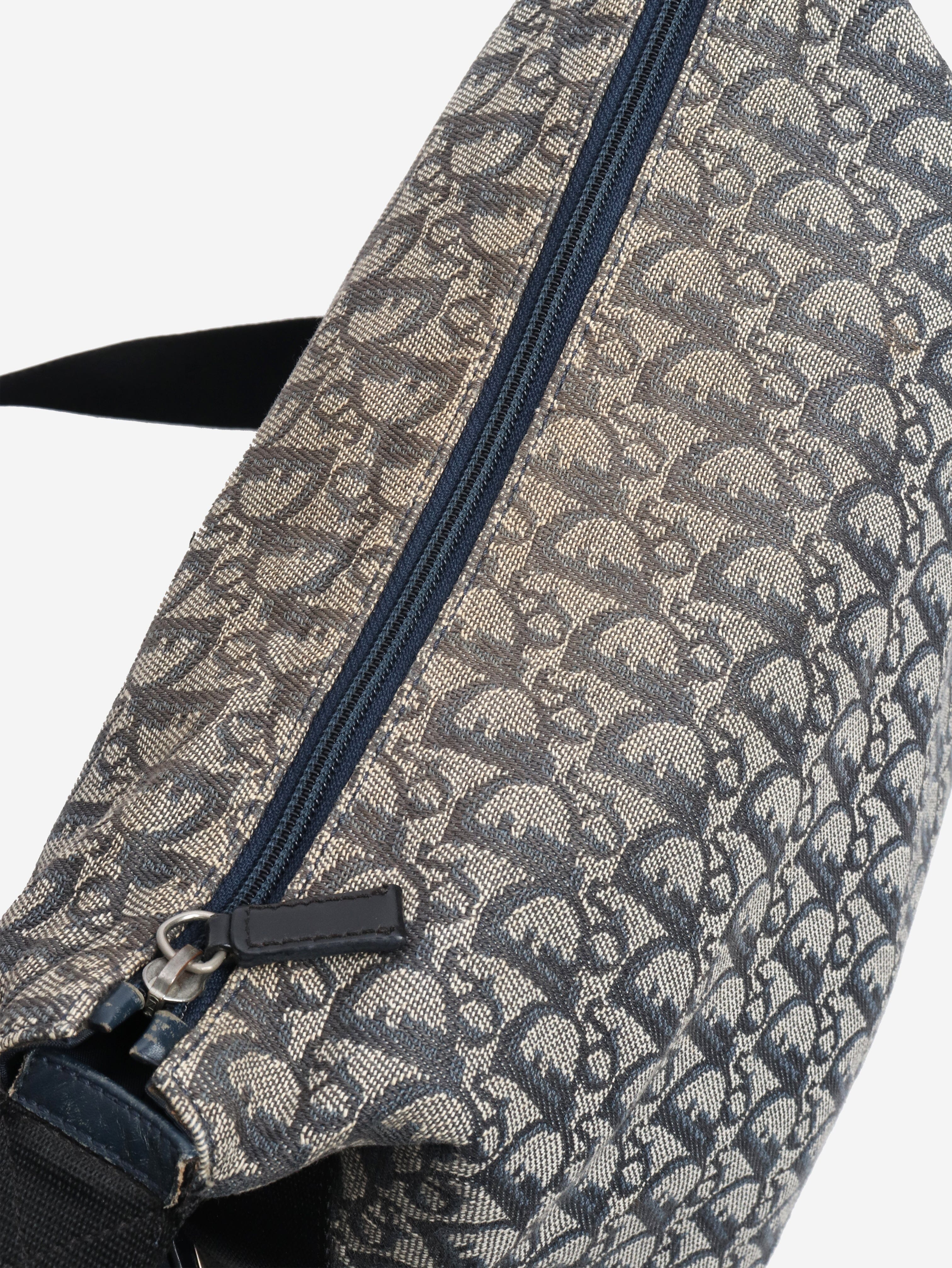 Blue vintage 2001 Trotter canvas shoulder bag Shoulder bags Dior 