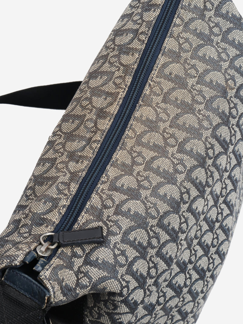 Blue vintage 2001 Trotter canvas shoulder bag Shoulder bags Dior 