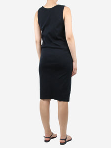 Ann Demeulemeester Black sleeveless midi tank dress - size M