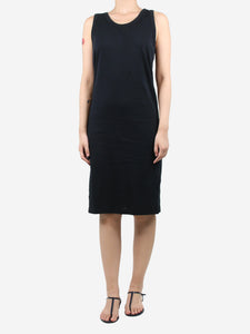 Ann Demeulemeester Black sleeveless midi tank dress - size M