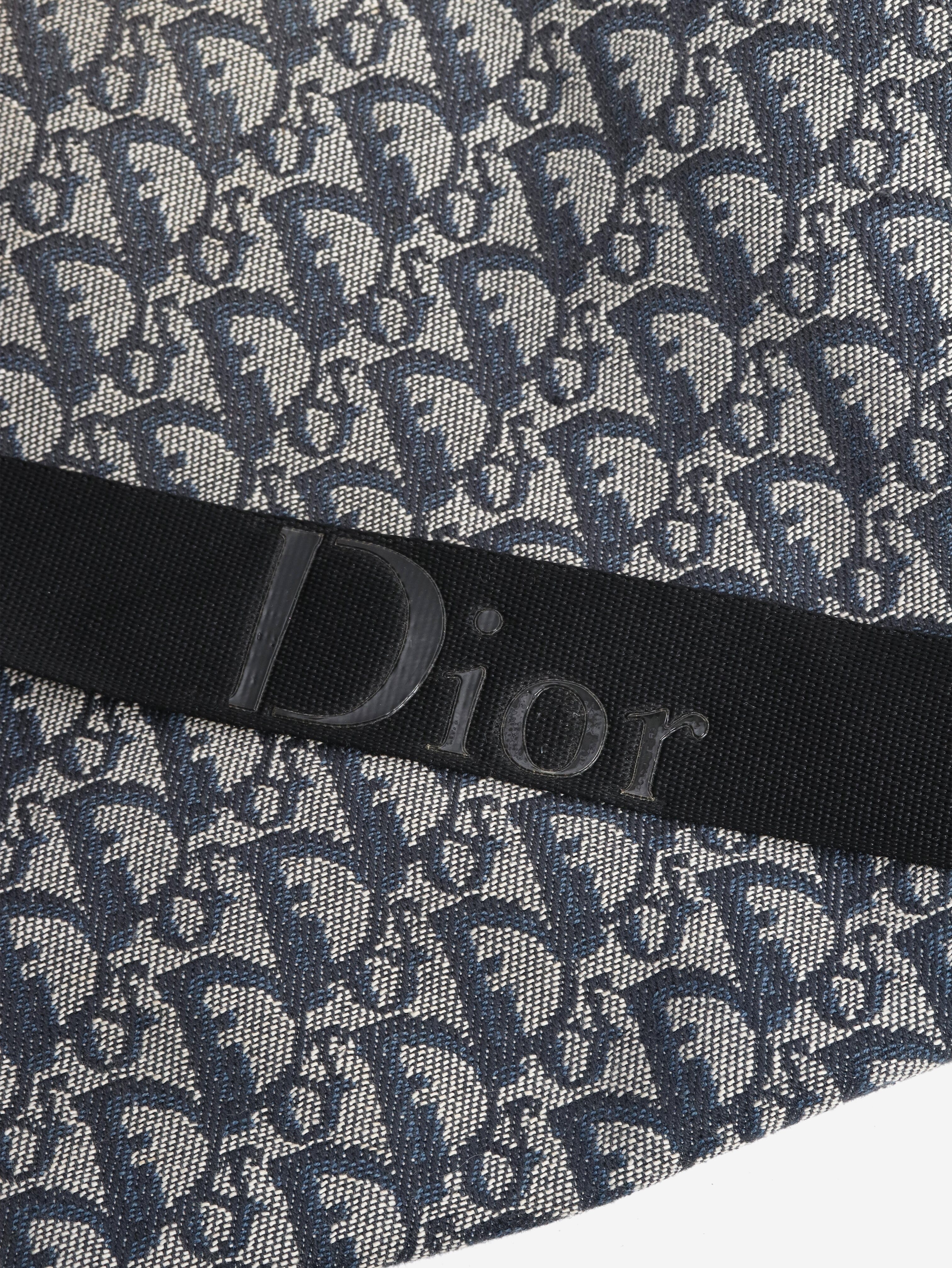 Blue vintage 2001 Trotter canvas shoulder bag Shoulder bags Dior 