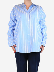 Weekend Max Mara Blue Nadar stripe shirt