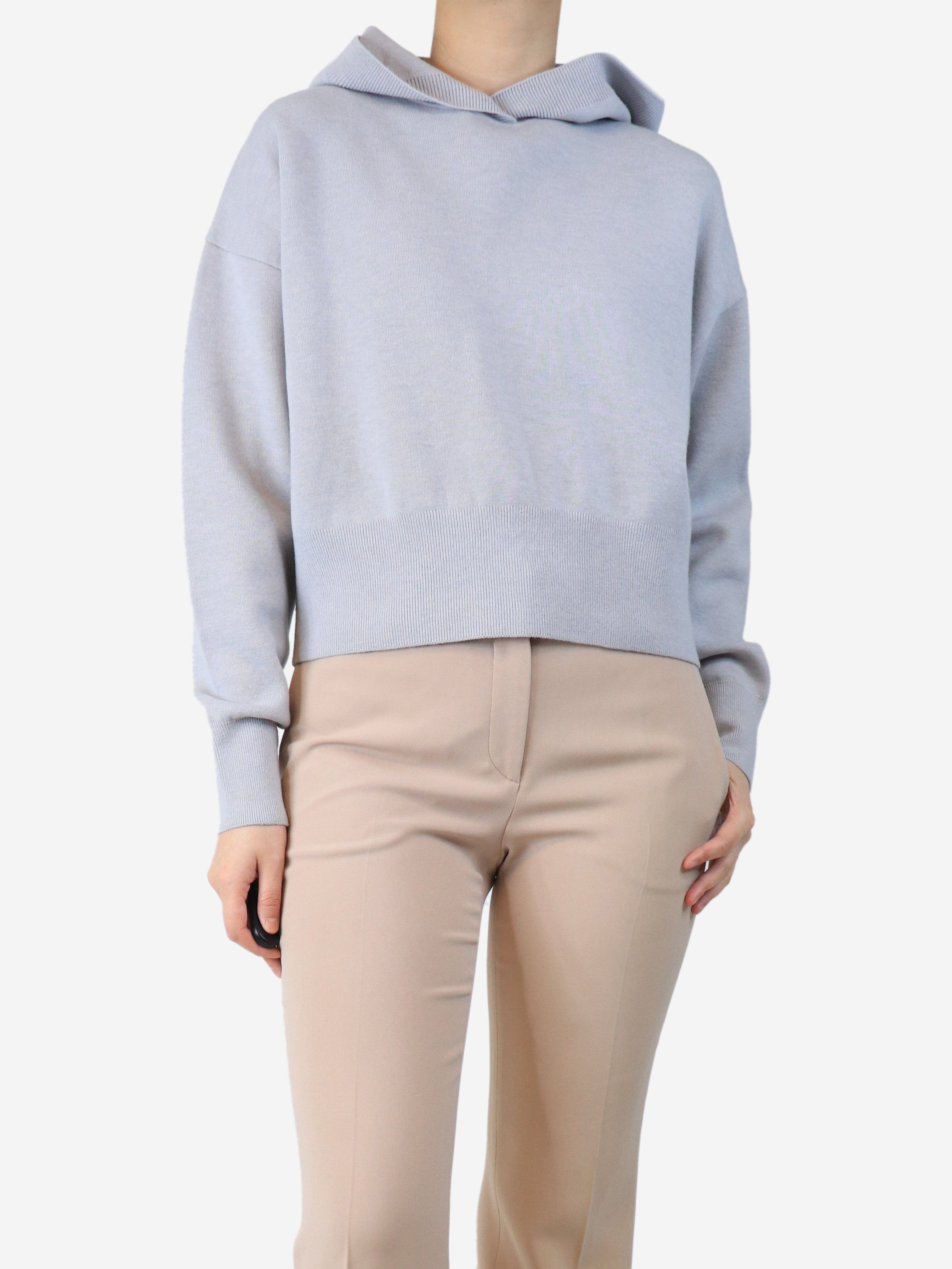 Grey wool hooded sweatshirt - size S Tops Canada Goose 