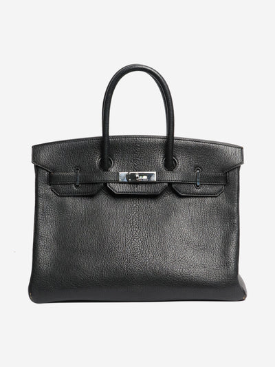 Noir vintage 1999 Birkin 35 bag Top Handle Bags Hermes 