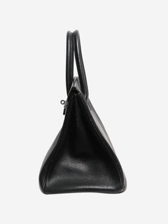 Noir vintage 1999 Birkin 35 bag Top Handle Bags Hermes 