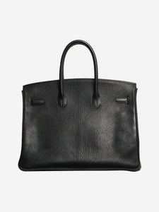 Hermes Noir vintage 1999 Birkin 35 bag
