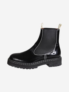 Proenza Schouler Black Chelsea boots - size EU 42