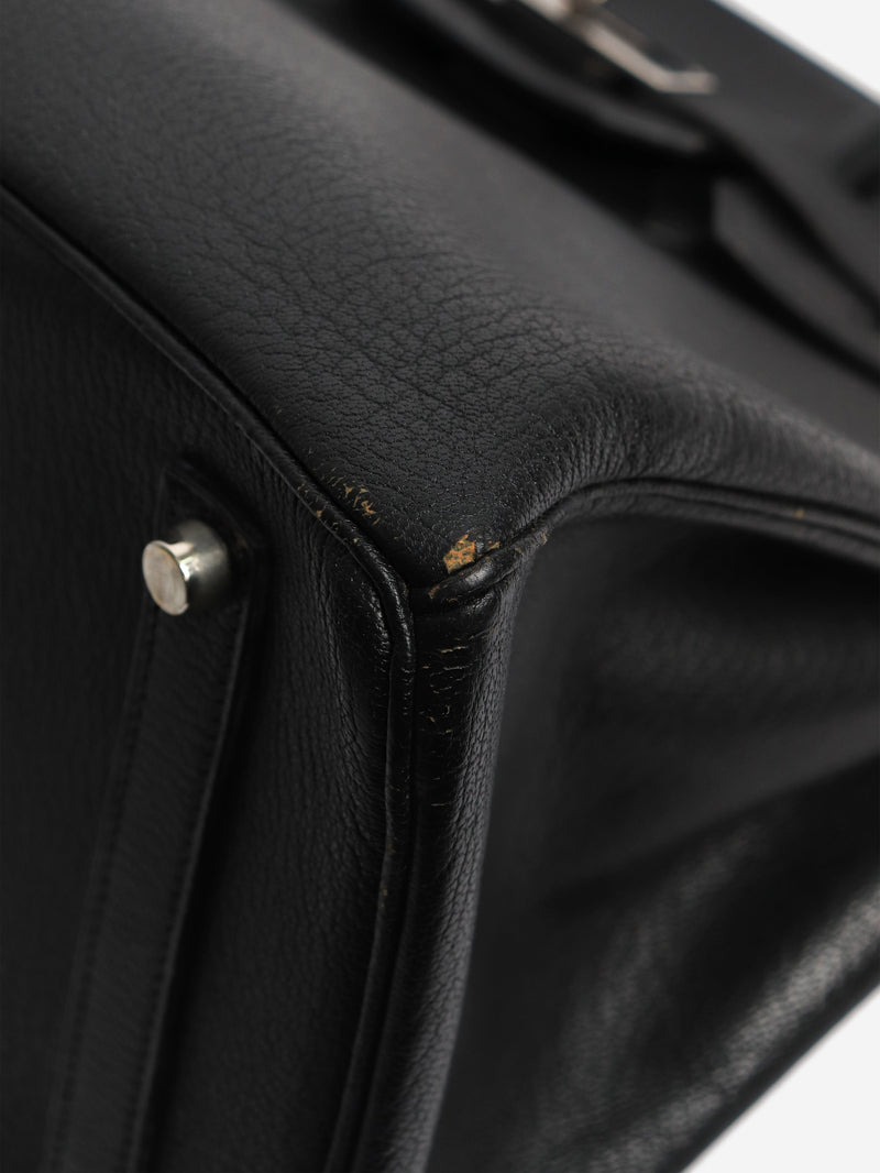 Noir vintage 1999 Birkin 35 bag Top Handle Bags Hermes 
