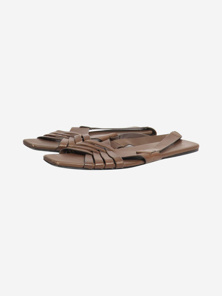 Brown Meera slingback sandals - size EU 40 alternate image