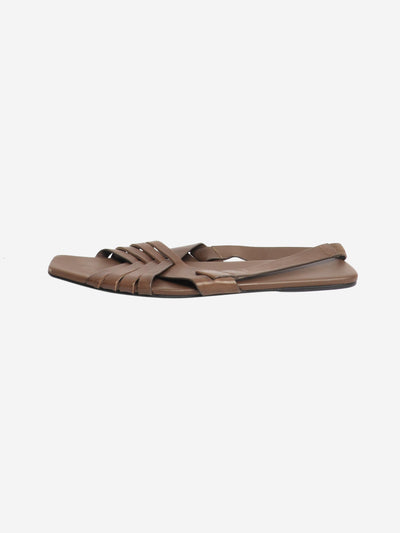 Brown Meera slingback sandals - size EU 40 Flat Sandals The Row 