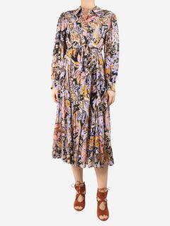 Multicolour Georgina printed shirt dress - size L Dresses Rixo 