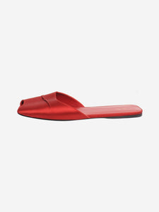 The Row Red satin mules - size EU 40