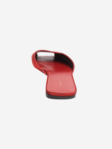 The Row Red satin mules - size EU 40