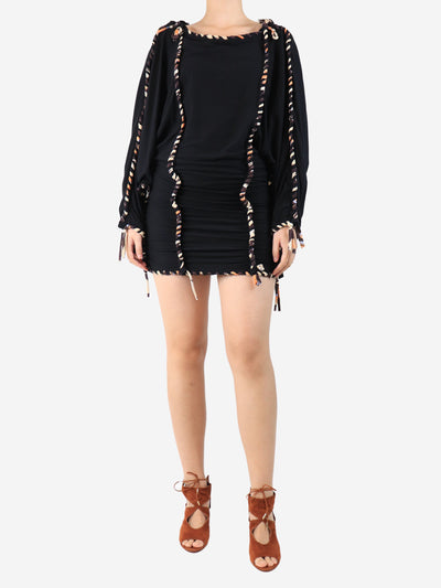 Black Zina mini dress - size UK 8 Dresses Isabel Marant 