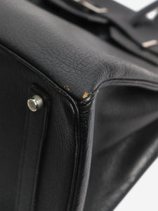 Hermes Noir vintage 1999 Birkin 35 bag