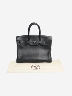 Noir vintage 1999 Birkin 35 bag Top Handle Bags Hermes 