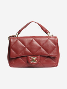 Chanel Wine 2019 Easy carry flap bag