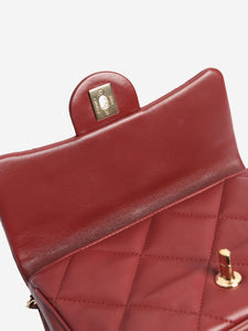 Chanel Wine 2019 Easy carry flap bag