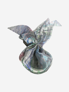 Multicolour holographic head cover