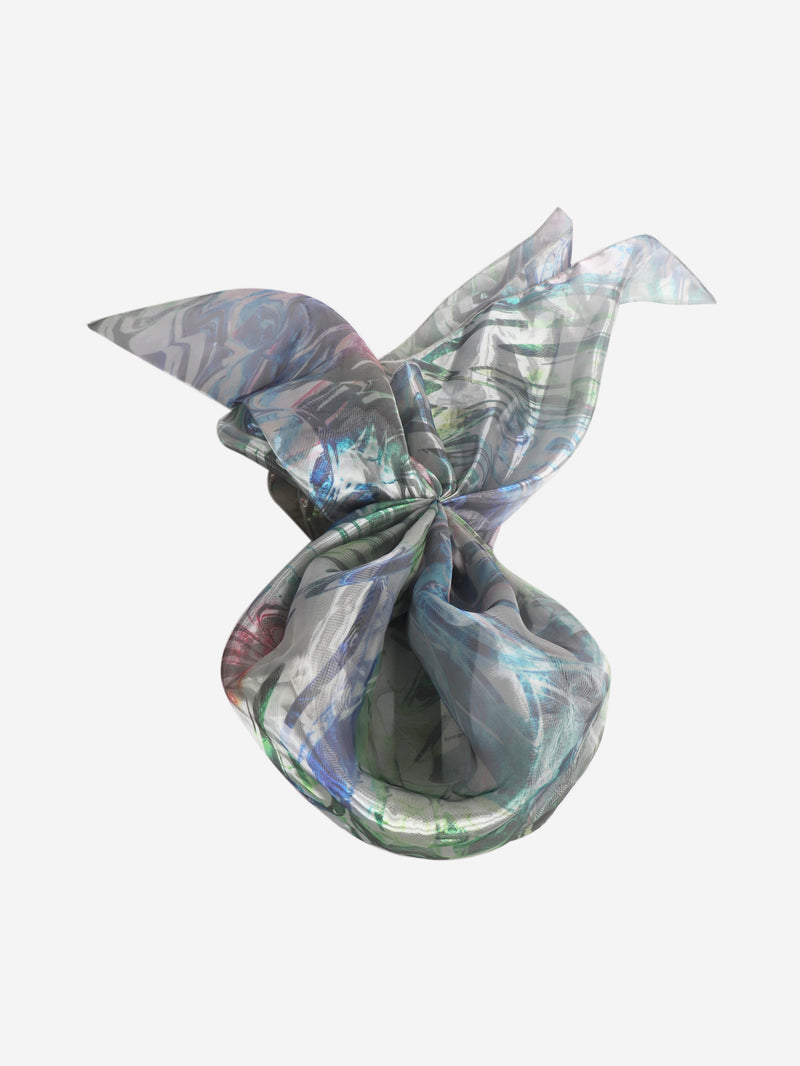 Multicolour holographic head cover