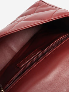 Chanel Wine 2019 Easy carry flap bag