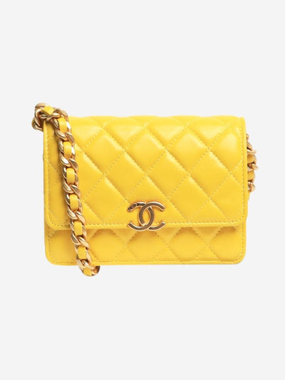 Lemon 2021 diamond-quilted lambskin candy chain wallet Cross-body bags Chanel 