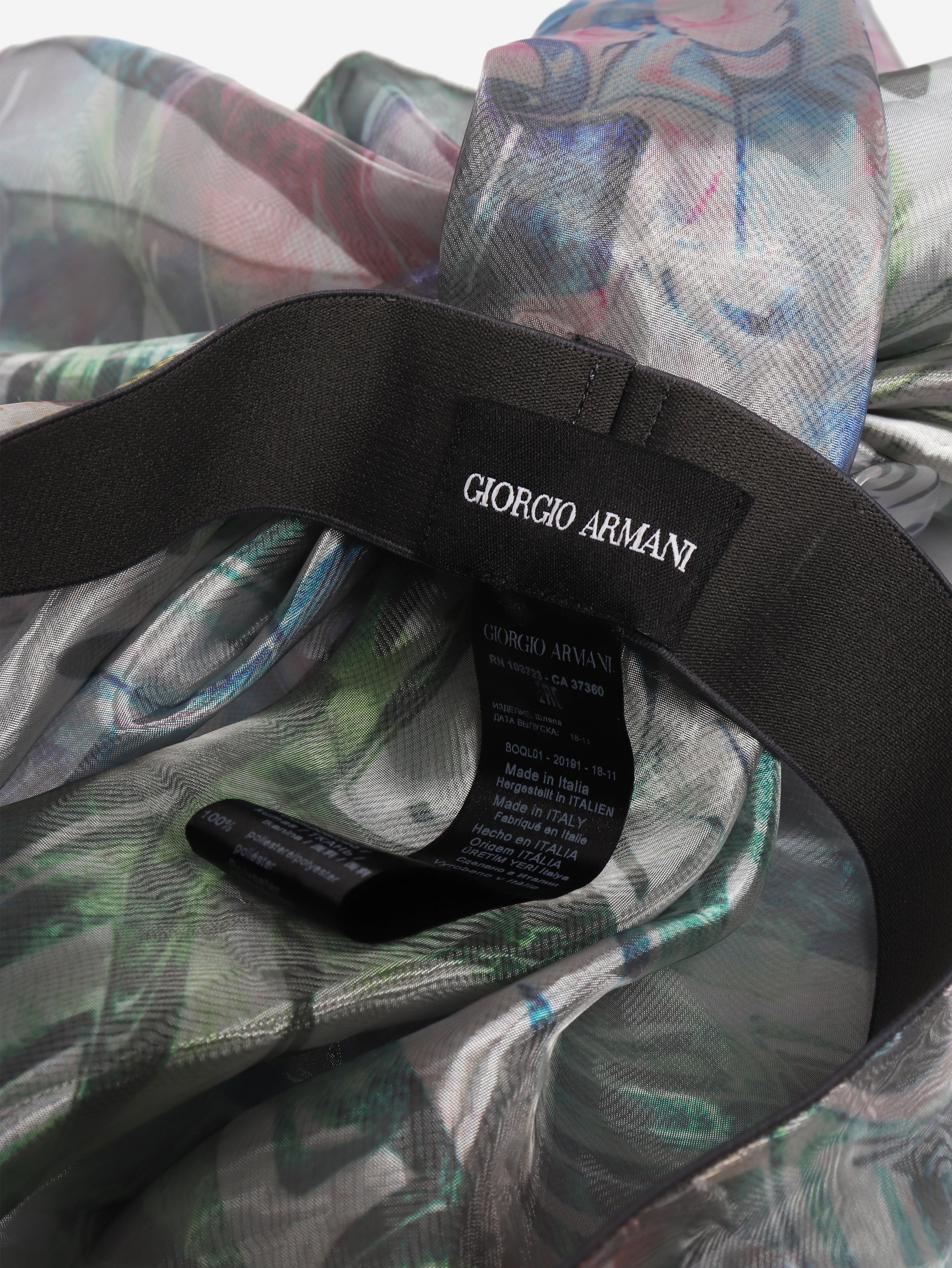 Multicolour holographic head cover