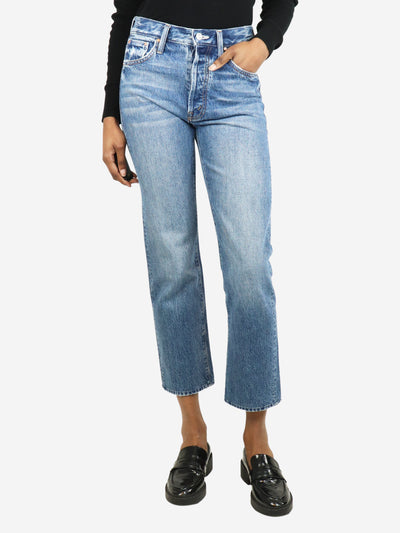 Blue high-waisted jeans Trousers Mother 