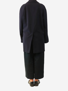Navy double-breasted peacoat - size UK 10 Coats & Jackets Raey 